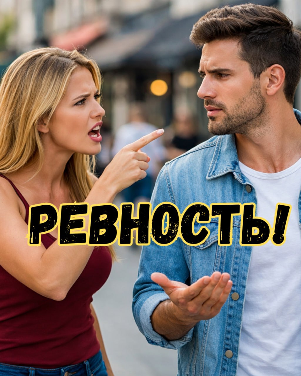 Ревность может превратить любовь в ад 🔥